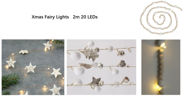 Xmas fairy lights+Cap 