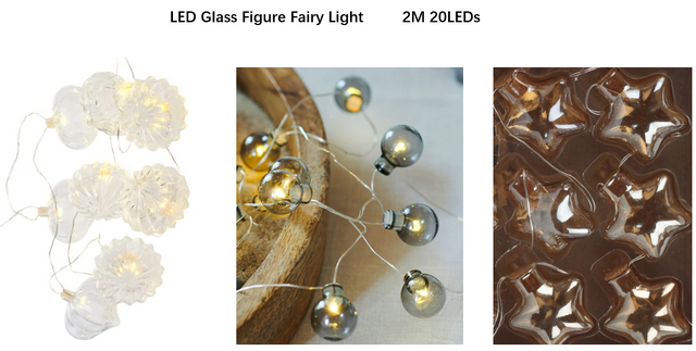 Glass Figure fairy light