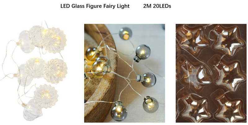 Glass Figure fairy light