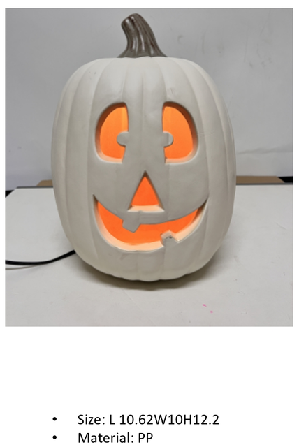 PP White col. pumpkin modle light