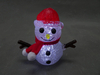PS 3D Snowman Crystal lights
