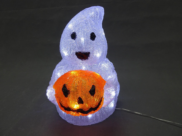 PS 3D Pumpkin Crystal lights 