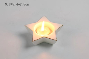 porcelain Star candle holder - 23