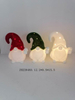 porcelain Three little Santa Claus with red / green / white hat - 8
