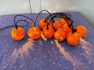 Halloween Pumpkin（Set of 10) Lights