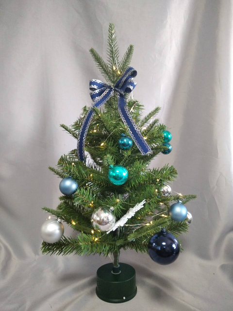 60cm Rotating Green Christmas Tree