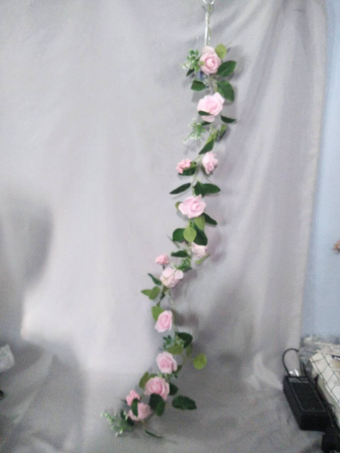 Rose-Shaped LED String Light - 8cm Diameter Blooms with Transparent AA*2 Battery Case, Ideal for Romantic/Decorative Lighting