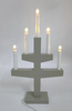 5 LEDs Wooden Candle Bridge Light 1