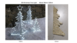 3D Christmas Tree Light