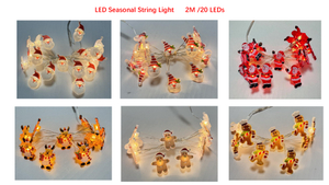 LED Seasonal String Light 2M /20 LEDS