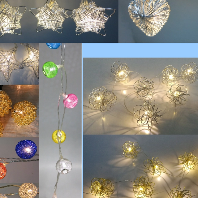 Metal wire Decoration Light chains 