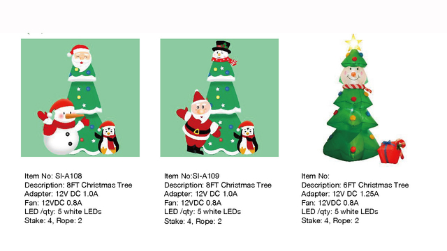 Christmas Tree Inflatable Lights