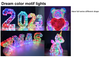 Colorful PVC Metal Motif Lights 5