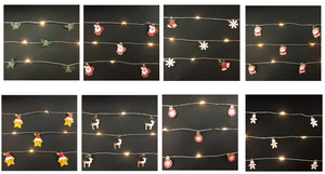 String lights+Cap (Wooden shape )11