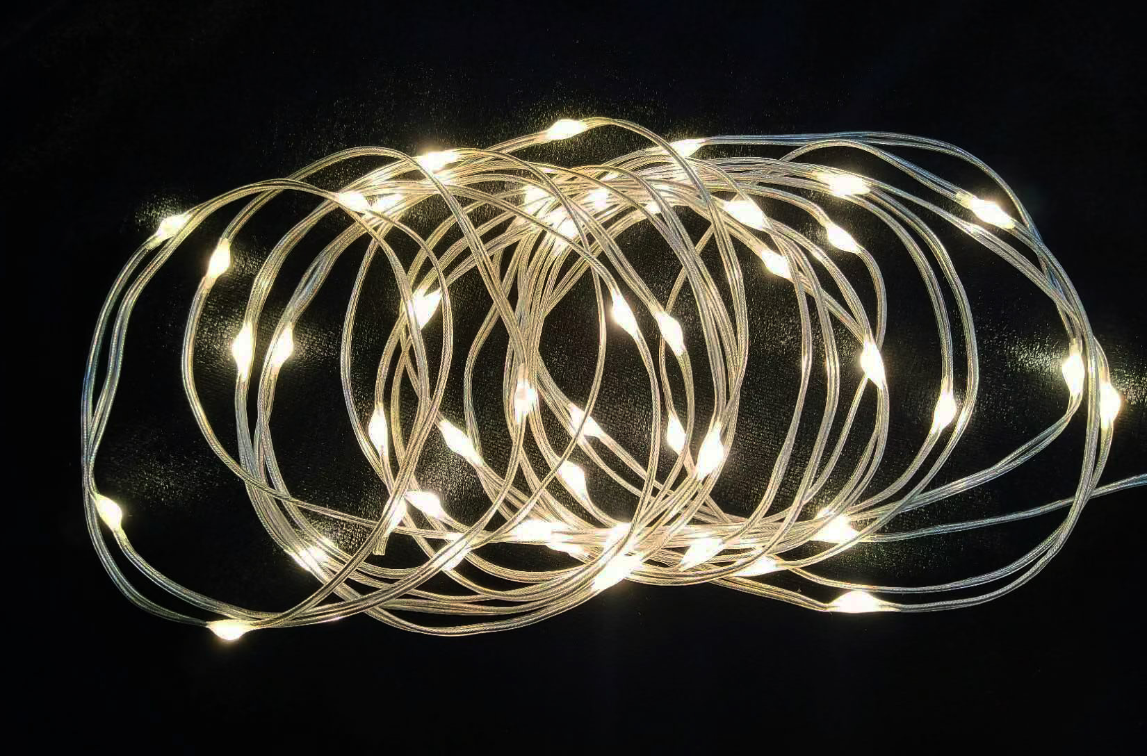 Clear Wire Fairy Straight Light 