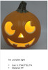 PP 5in Orange pumpkin modle light