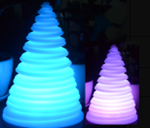 PE Blow Mould Xmas tree decoration light