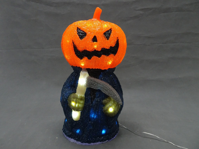 PS 3D Pumpkin Crystal lights