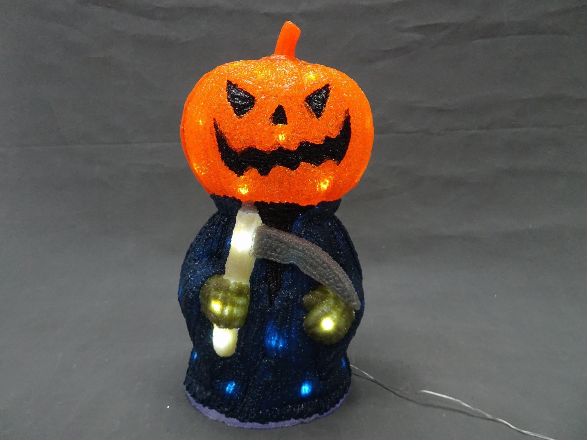 PS 3D Pumpkin Crystal lights