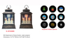 Indoor Decoration B/0 Assortment of Flame Candle + static projector- 31