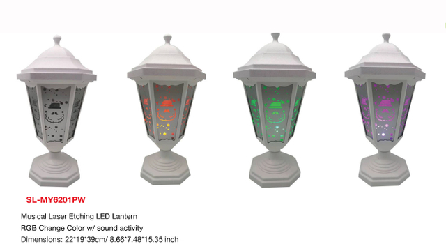 Indoor Decoration MusicalLaser Etchina LED lantern- 24