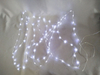 2-Core Transparent PVC Wire White LED String Lights - 100-Light USB-Powered with 8 Lighting Modes for Versatile Indoor/Outdoor Decorative Illumination