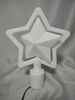 Framed rotating tree top star with automatic rotation