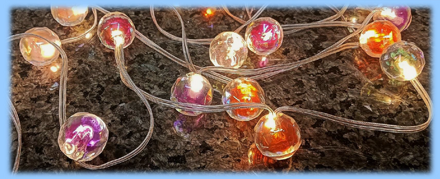 Neon beads series