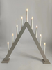 9 LEDs Wooden Candle Bridge Light