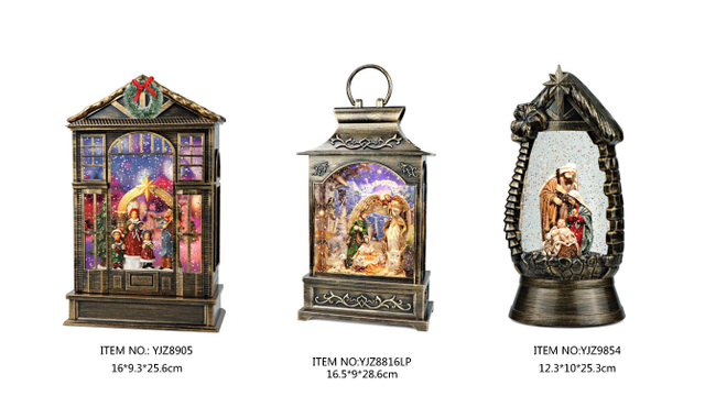 Acrylic Water Lantern Light Choir / Virgin Mary & Angel / Virgin Mary SJ - 32