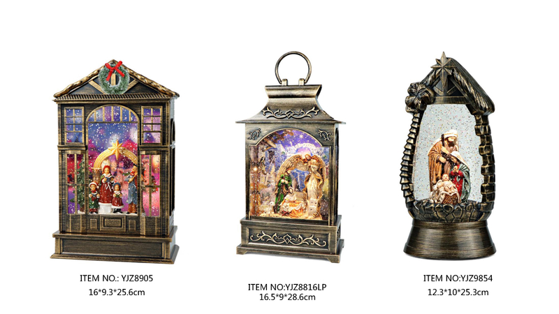 Acrylic Water Lantern Light Choir / Virgin Mary & Angel / Virgin Mary SJ - 32