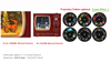 Acrylic Water globe spinner TV& moving Projector Reindeer / Snowmen & Tree SR - 59