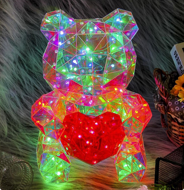 Colorful Love Bear