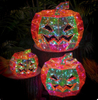 Color intrigue Halloween pumpkin