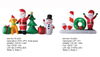 Xmas group & JOY Inflatable Lights