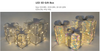 Metal motif light w/pet belt 