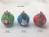 Clay Dough Santa Claus / Snowman / Reindeer on The Ball WITH LED LIGHT - 3