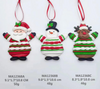 clay dough gingerbread man Santa Claus / Snowman / Reindeer - 45