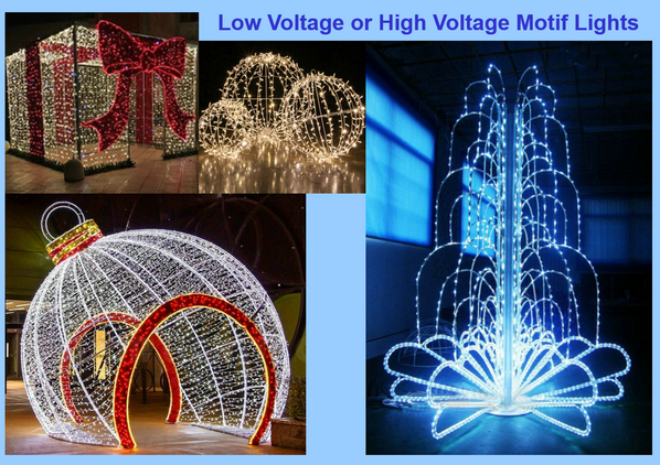  Outdoor Motif lights 