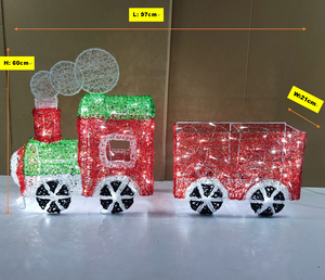 Crystal Train Lights
