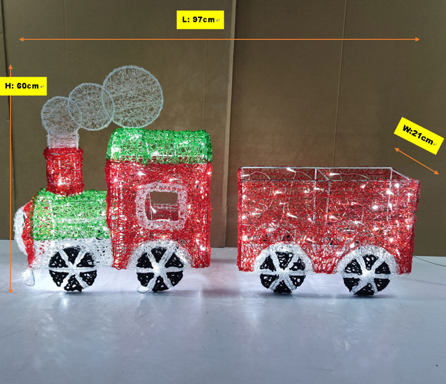 Crystal Train Lights