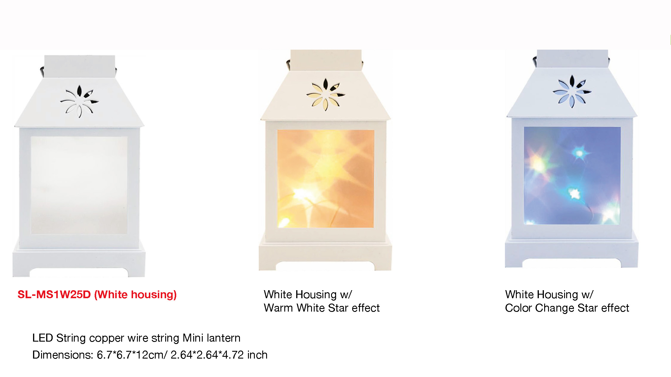 Indoor Decoration LED String copper wire string Mini lantern- 22