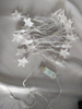 PS Star-Shaped (Dotted Texture) F5 String Lights with 30 LED Bulbs, 8cm Spacing & 240cm Total Length, USB-Powered 8-Mode Lighting for Festive Decor