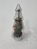 Transparent Glass Rotating Christmas Tree