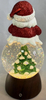 Wreath Santa Claus Snow Globe