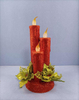 Acrylic red candle lights