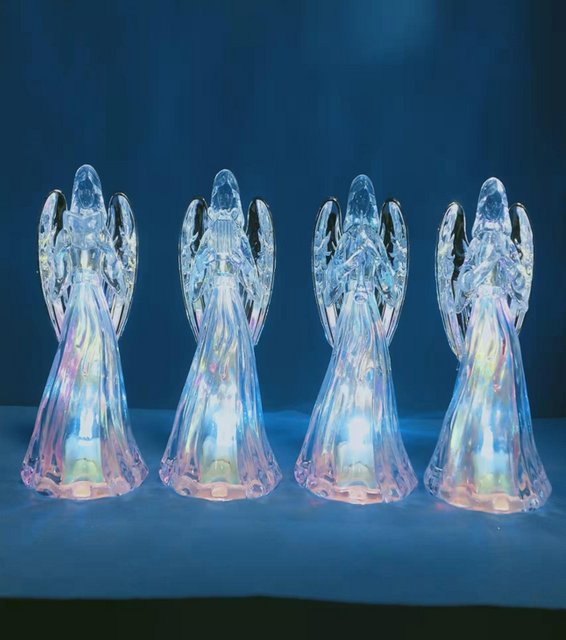 Acrylic transparent magic angel Light
