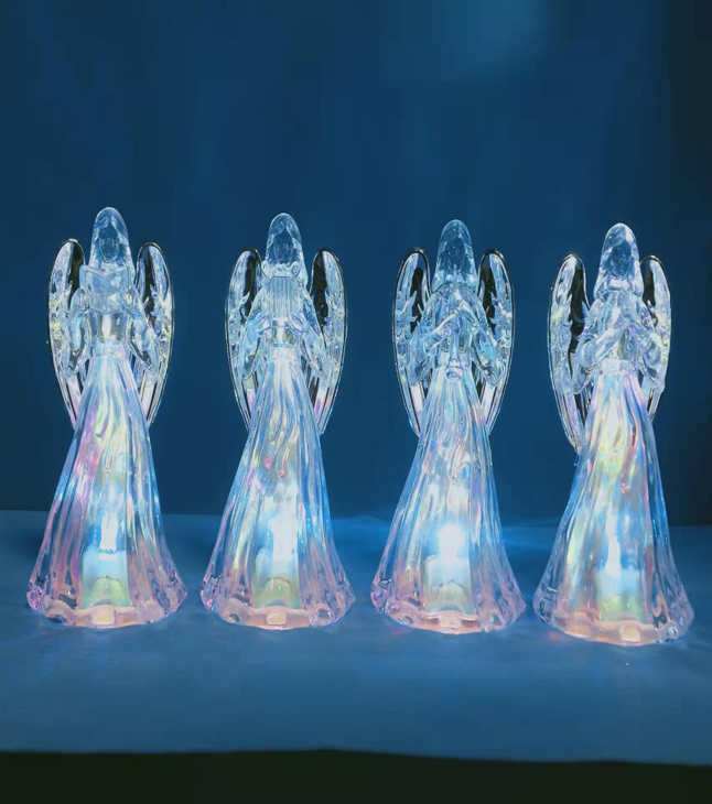 Acrylic transparent magic angel Light