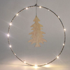 30cm LED Ring with Wooden Figure
