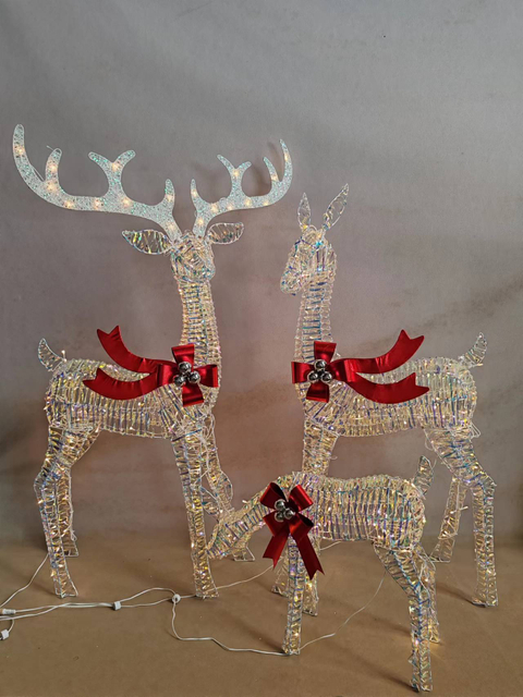 3D Reindeer Motif Light With PET Belt
